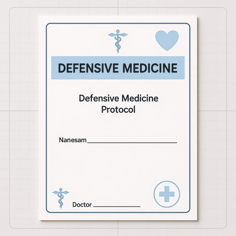 Medicina Defensiva