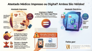 Capa do artigo: Atestado médico impresso ou digital — o que mudou